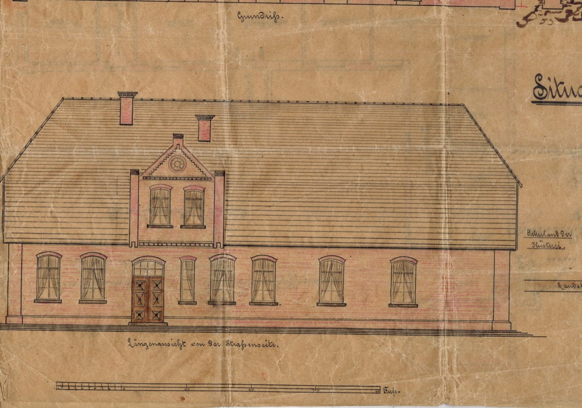 Bauernhaus in Backstein